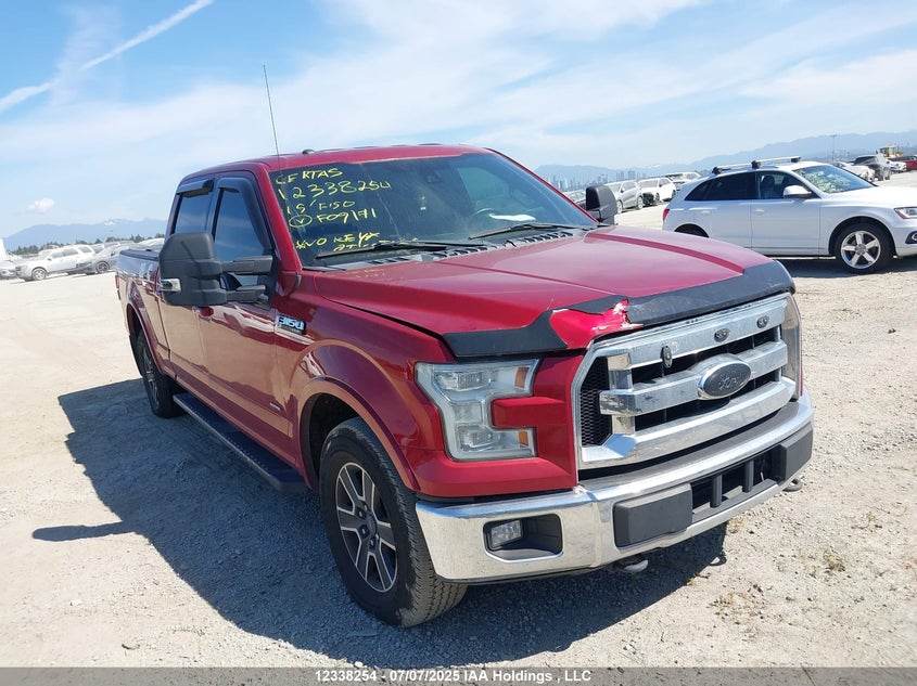 1FTFW1EG4FKF09171 2015 Ford F150 Supercrew auction photo 1