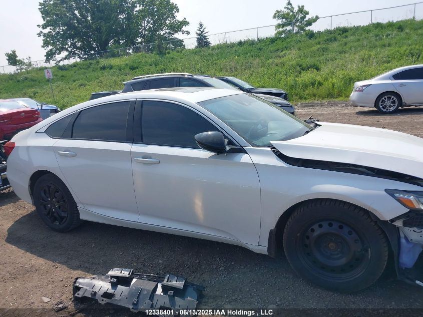 2022 Honda Accord Sport 2.0T VIN: 1HGCV2F3XNA800576 Lot: 12338401