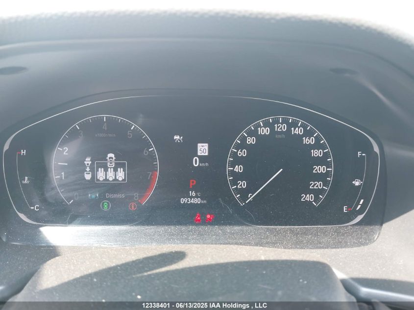 2022 Honda Accord Sport 2.0T VIN: 1HGCV2F3XNA800576 Lot: 12338401