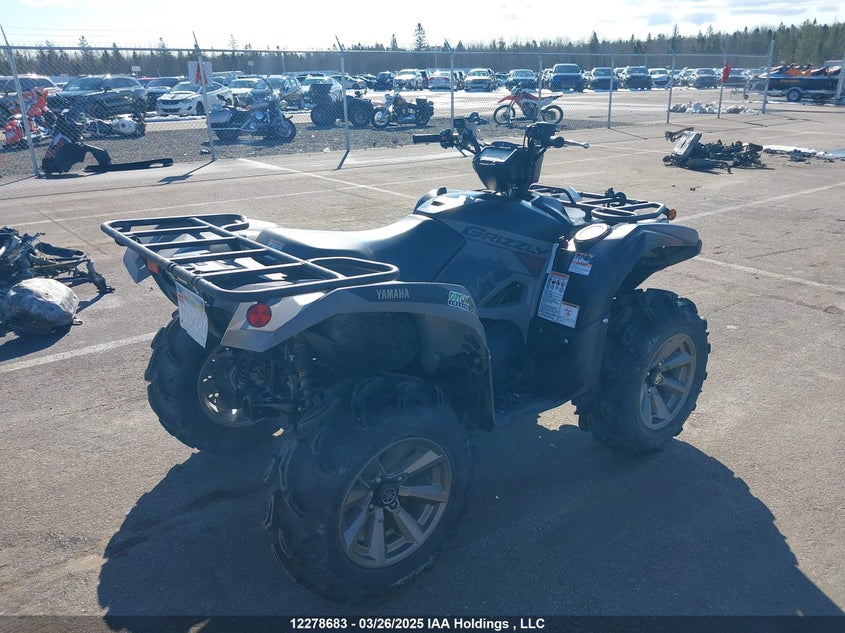 2024 Yamaha Yfm700 VIN: 5Y4AMH2W4RA308151 Lot: 12278683X