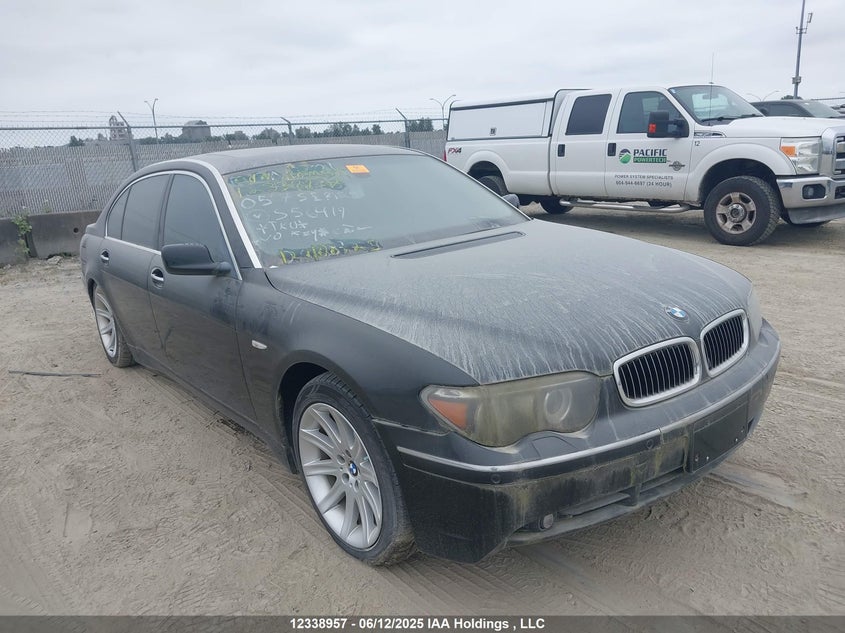 WBAGN63505DS56419 2005 BMW 7 Series auction photo 1