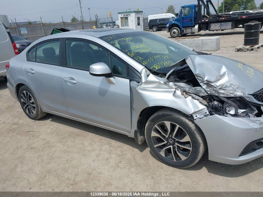 2013 Honda Civic Ex 4Dr VIN: 2HGFB2F54DH036294 Lot: 12339030