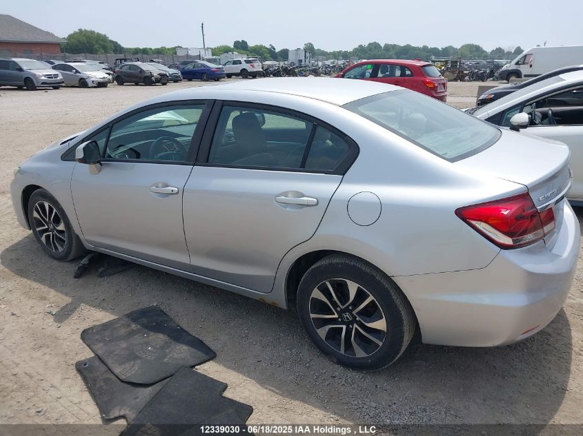 2013 Honda Civic Ex 4Dr VIN: 2HGFB2F54DH036294 Lot: 12339030