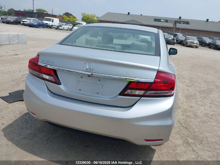 2013 Honda Civic Ex 4Dr VIN: 2HGFB2F54DH036294 Lot: 12339030