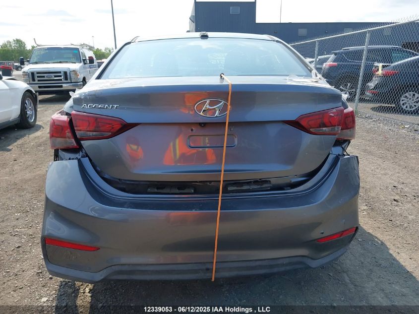 2018 Hyundai Accent Gl VIN: 3KPC24A36JE005154 Lot: 12339053
