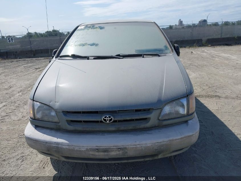 2000 Toyota Sienna Ce VIN: 4T3ZF19C6YU239214 Lot: 12339156