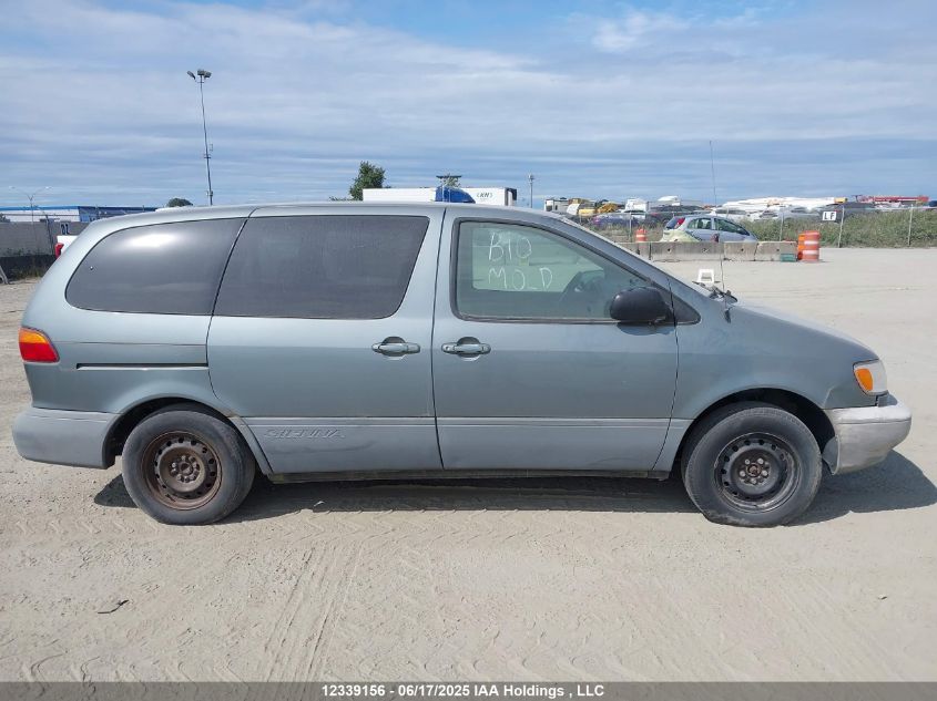 2000 Toyota Sienna Ce VIN: 4T3ZF19C6YU239214 Lot: 12339156