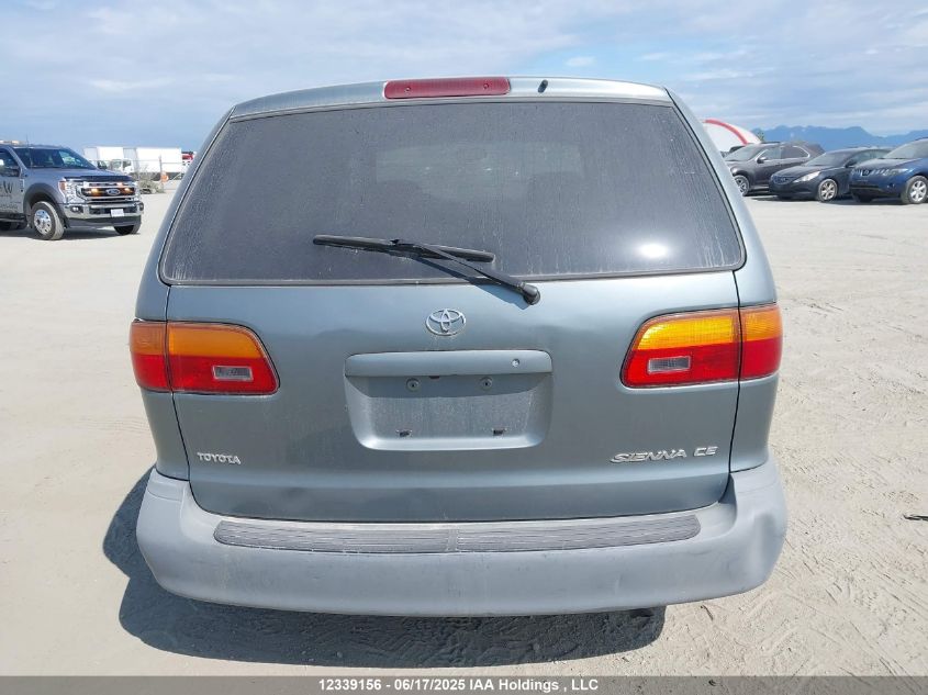 2000 Toyota Sienna Ce VIN: 4T3ZF19C6YU239214 Lot: 12339156
