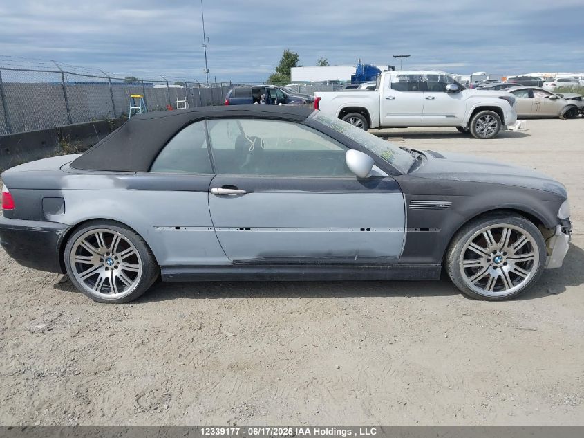 2005 BMW 3 Series VIN: WBSBR93445PK09850 Lot: 12339177