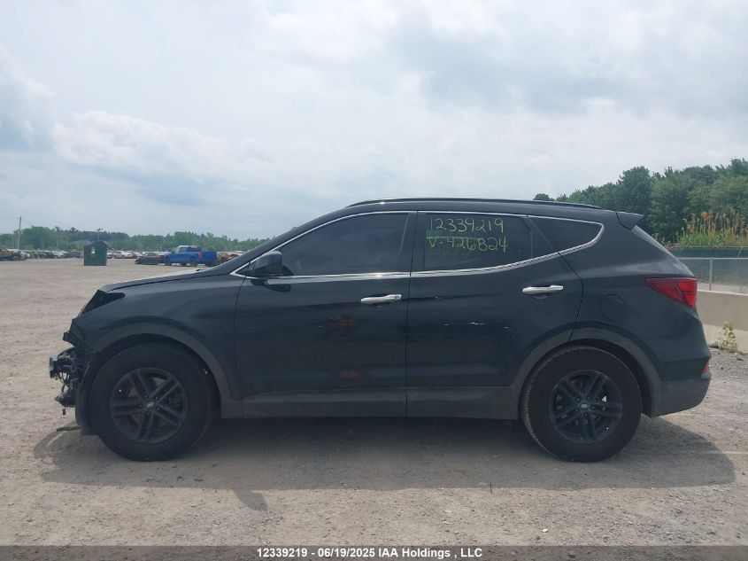2017 Hyundai Santa Fe Sport VIN: 5XYZT3LB0HG426824 Lot: 12339219