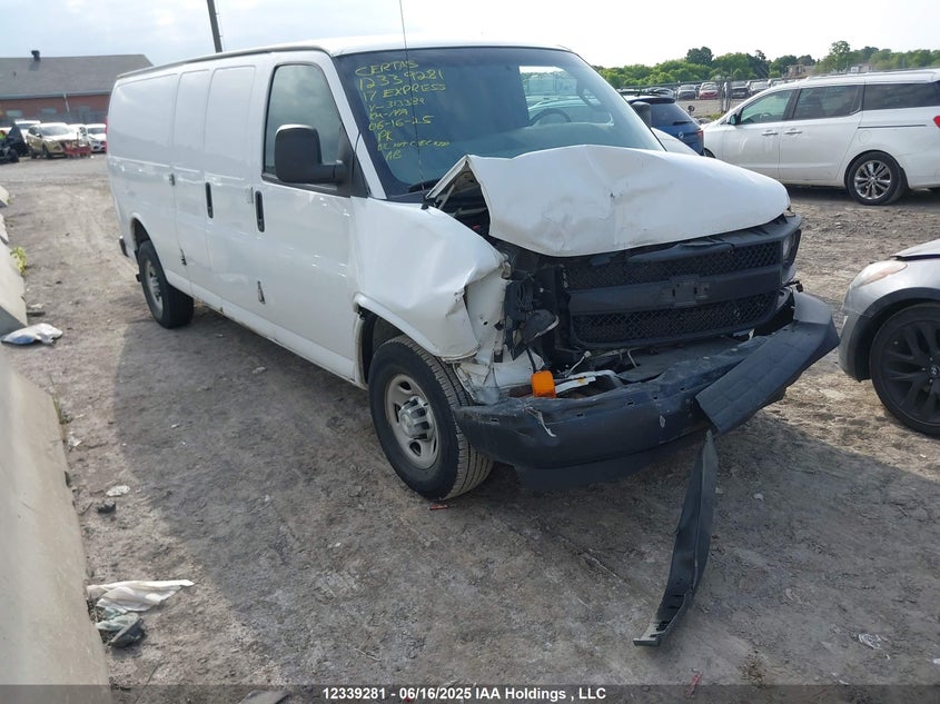 1GCWGBFF2H1313389 2017 Chevrolet Express G2500 auction photo 1