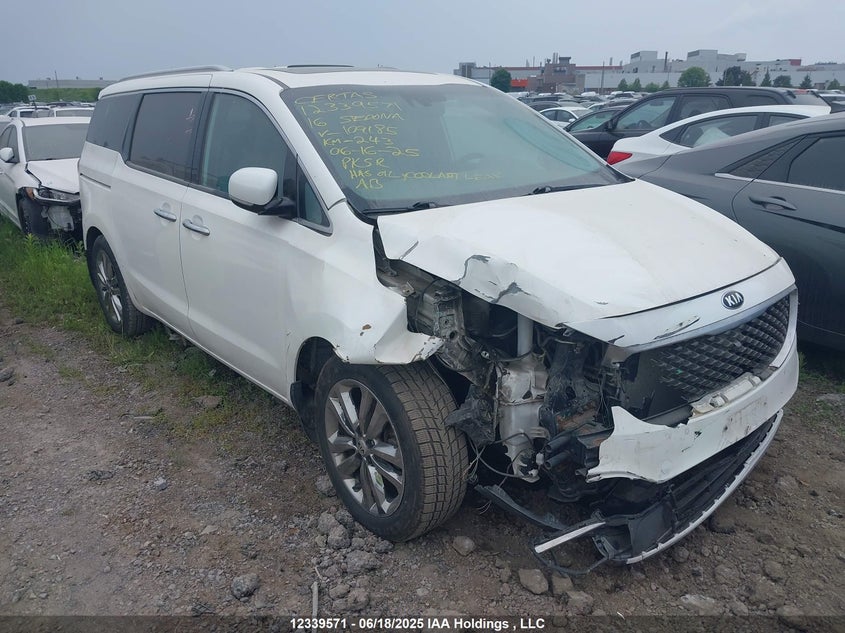 KNDME5C16G6109185 2016 Kia Sedona Sxl auction photo 1