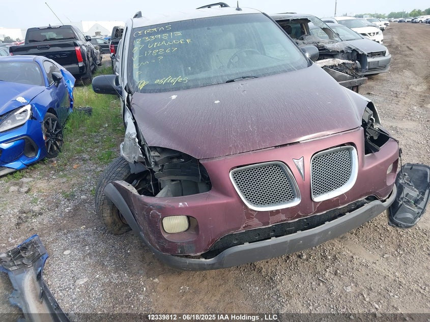 1GNDV33127D178267 2007 Chevrolet Uplander Lt auction photo 1