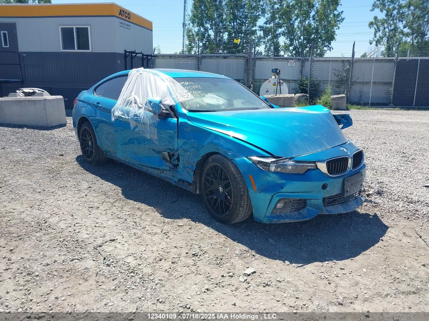 2018 BMW 430Xi Gran Coupe VIN: WBA4J3C53JBG91828 Lot: 12340109