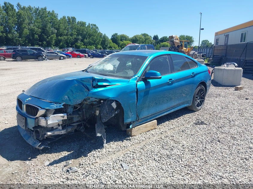 2018 BMW 430Xi Gran Coupe VIN: WBA4J3C53JBG91828 Lot: 12340109