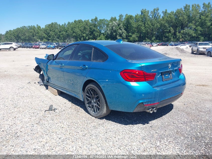 2018 BMW 430Xi Gran Coupe VIN: WBA4J3C53JBG91828 Lot: 12340109