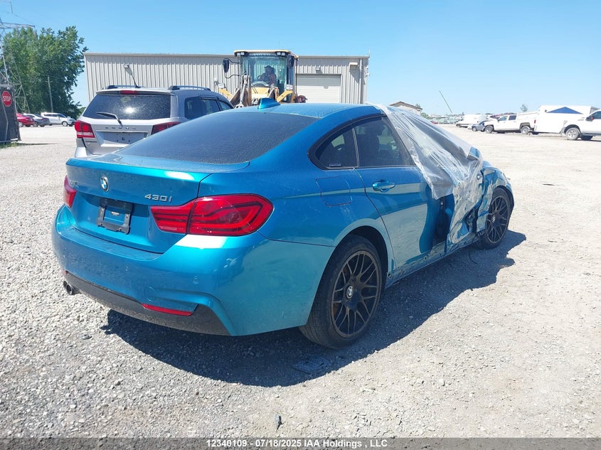 2018 BMW 430Xi Gran Coupe VIN: WBA4J3C53JBG91828 Lot: 12340109