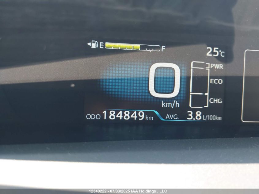 2022 Toyota Prius Prime Upgrade VIN: JTDKAMFP7N3205192 Lot: 12340222