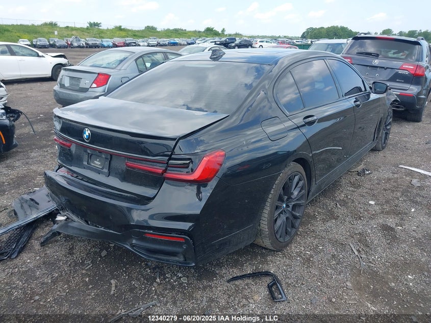 Vin: wba7u2c05lgm27905, lot: 2713950, bmw 750 xi 20204