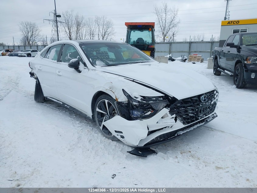 KMHL44J27PA335975 2023 Hyundai Sonata Sport auction photo 1