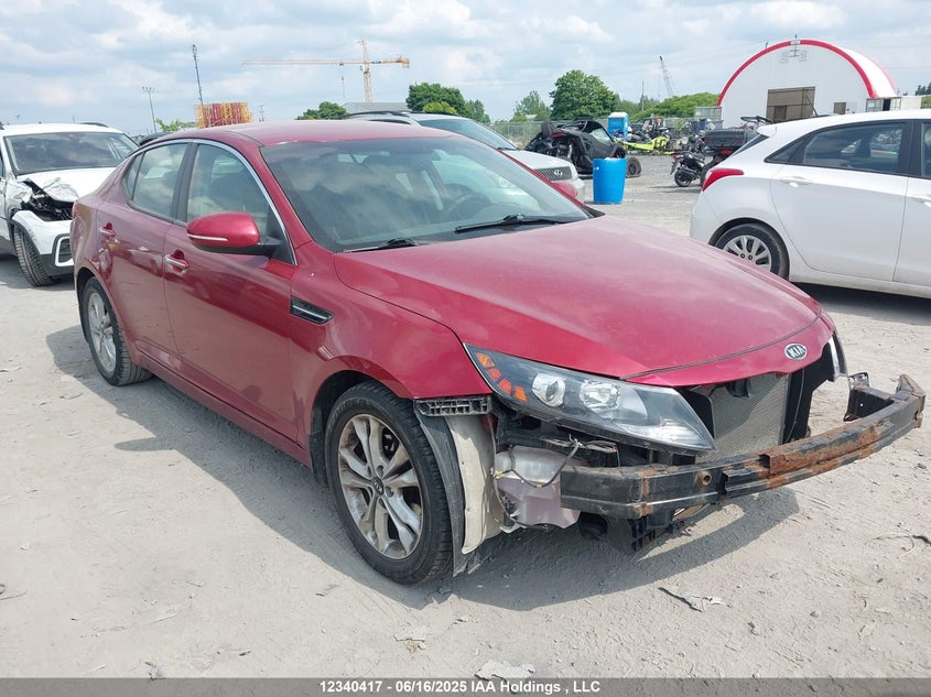 KNAGN4A74C5257783 2012 Kia Optima Ex auction photo 1