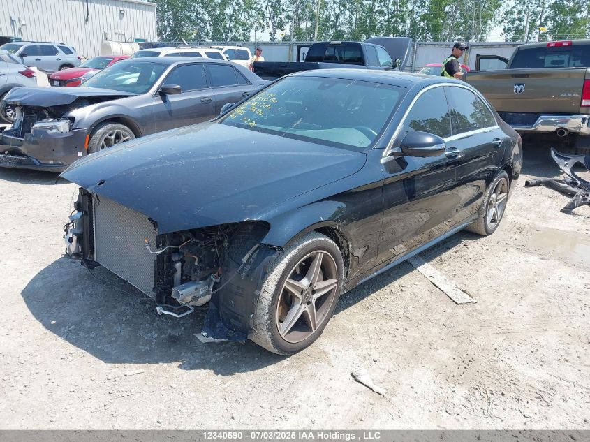 2018 Mercedes-Benz C 300 4Matic VIN: 55SWF4KBXJU256730 Lot: 12340590