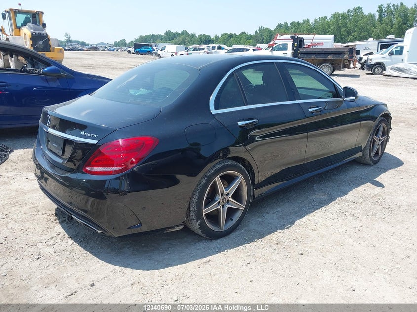 2018 Mercedes-Benz C 300 4Matic VIN: 55SWF4KBXJU256730 Lot: 12340590