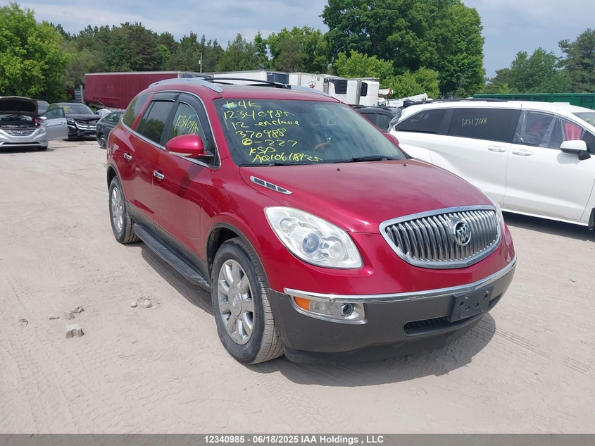 5GAKVCED6CJ370988 2012 Buick Enclave auction photo 1