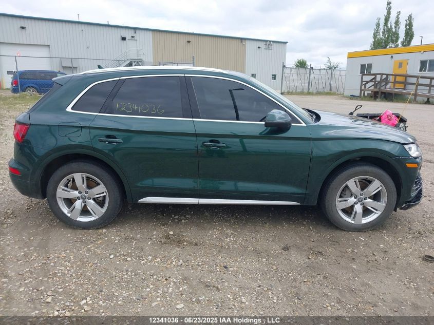 2018 Audi Q5 Prestige VIN: WA1CNAFY1J2183314 Lot: 12341036