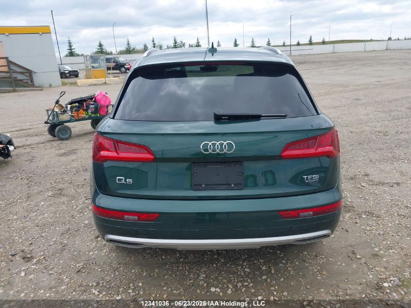 2018 Audi Q5 Prestige VIN: WA1CNAFY1J2183314 Lot: 12341036