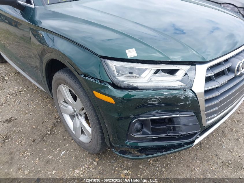 2018 Audi Q5 Prestige VIN: WA1CNAFY1J2183314 Lot: 12341036