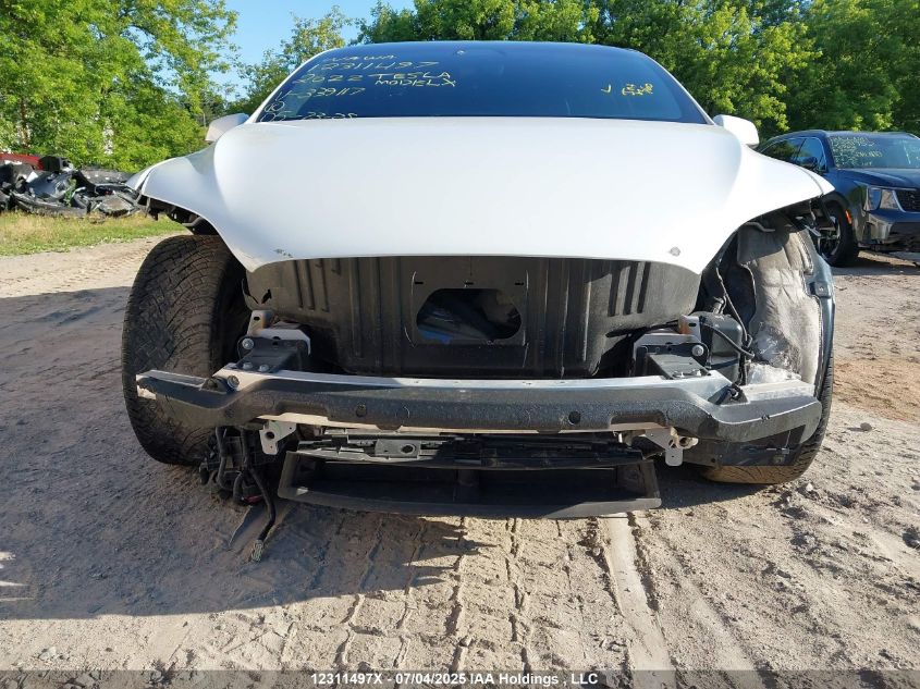 2022 Tesla Model X Plaid VIN: 7SAXCBE61NF339117 Lot: 12311497X