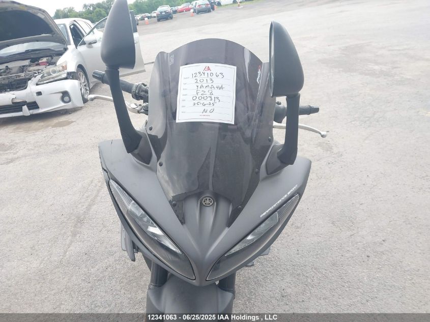2013 Yamaha Fz8 S VIN: JYARN28N8DA000313 Lot: 12341063