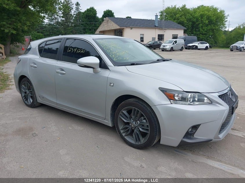 JTHKD5BH2B2004487 2011 Lexus Ct 200 auction photo 1