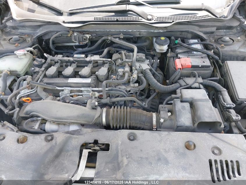 2018 Honda Civic Touring VIN: 2HGFC1F97JH107610 Lot: 12341415