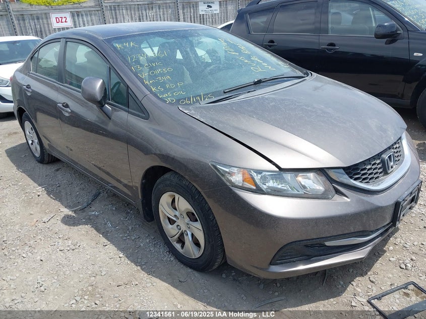 2HGFB2F44DH011550 2013 Honda Civic auction photo 1