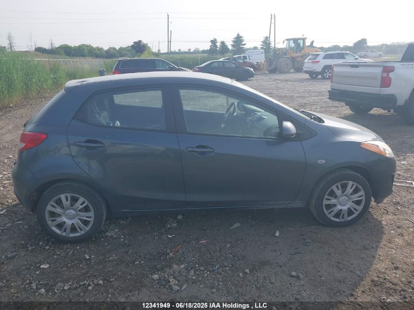 2012 Mazda Mazda2 VIN: JM1DE1KY2C0149378 Lot: 12341949