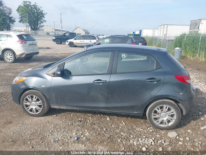 2012 Mazda Mazda2 VIN: JM1DE1KY2C0149378 Lot: 12341949