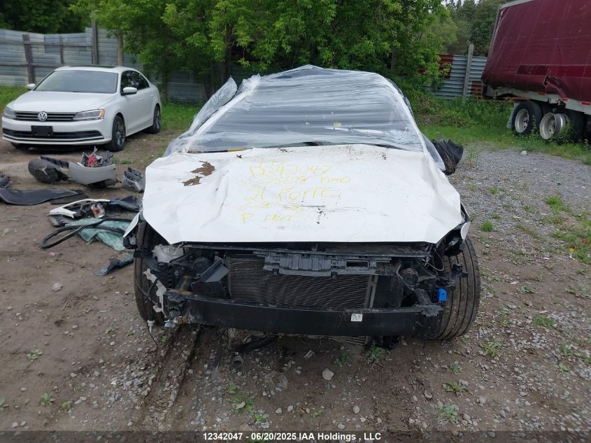 2021 Kia Forte Gt/Gt Limited VIN: 3KPF44AC2ME328628 Lot: 12342047