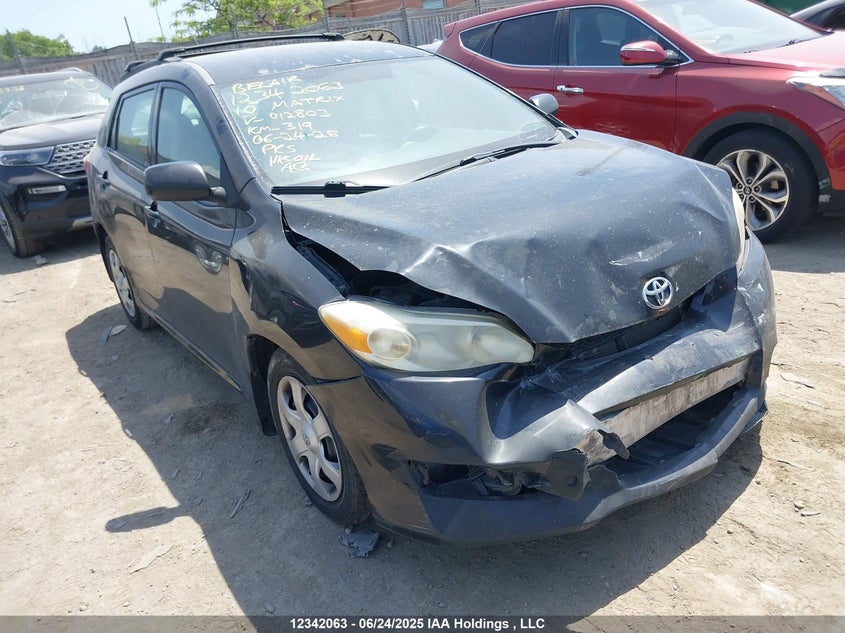 2T1LE4EE6AC012803 2010 Toyota Matrix auction photo 1
