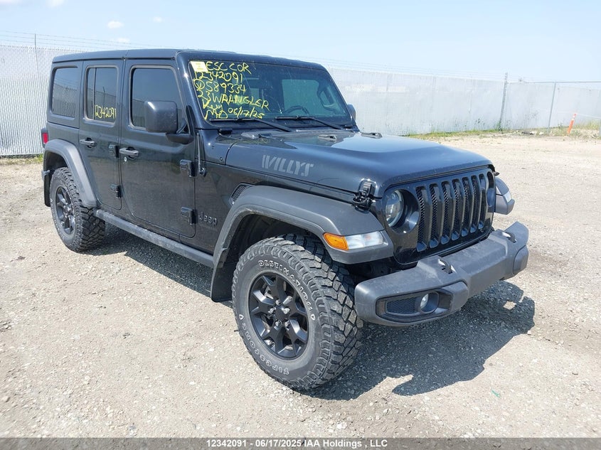 1C4HJXDG2PW589334 2023 Jeep Wrangler Sport auction photo 1