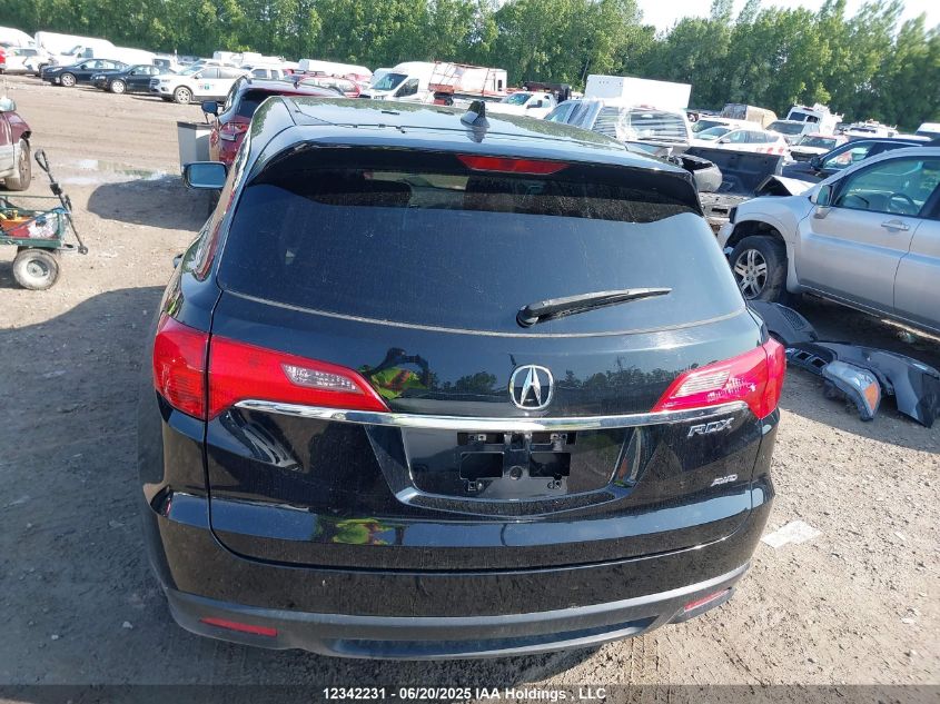 2015 Acura Rdx Tech Package VIN: 5J8TB4H50FL802068 Lot: 12342231