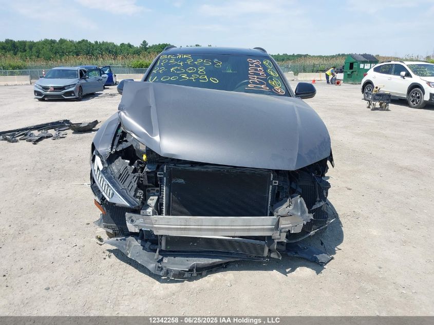 2022 Audi Rs Q8 4.0T VIN: WU1ARBF13ND003290 Lot: 12342258