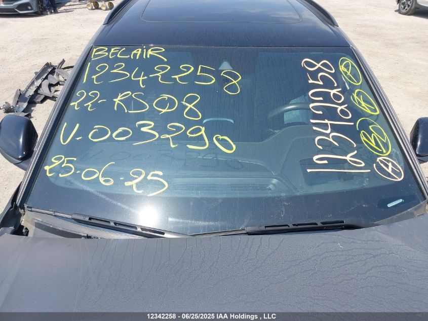 2022 Audi Rs Q8 4.0T VIN: WU1ARBF13ND003290 Lot: 12342258