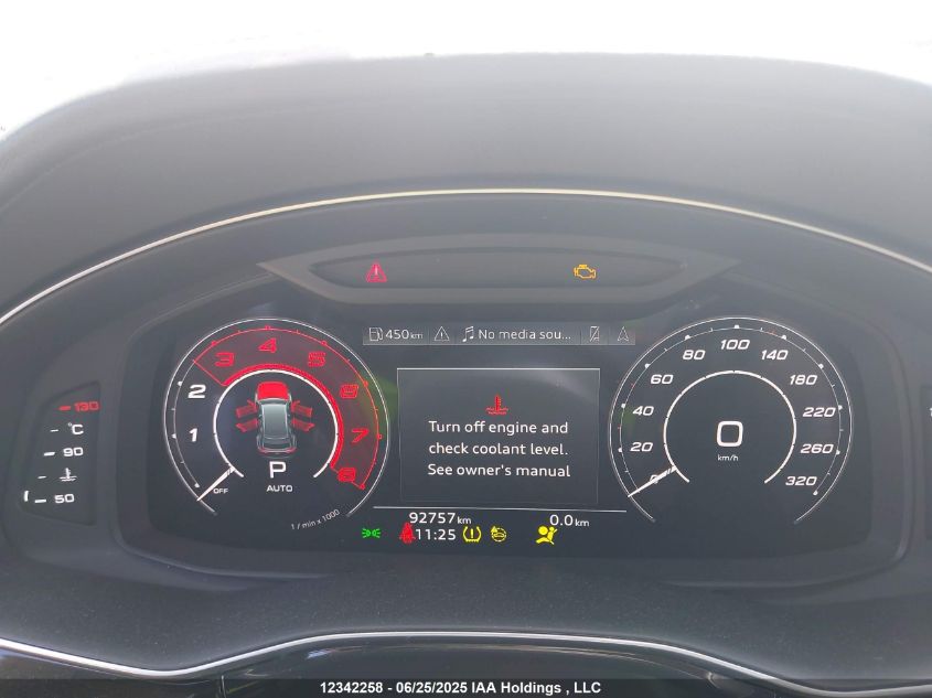 2022 Audi Rs Q8 4.0T VIN: WU1ARBF13ND003290 Lot: 12342258