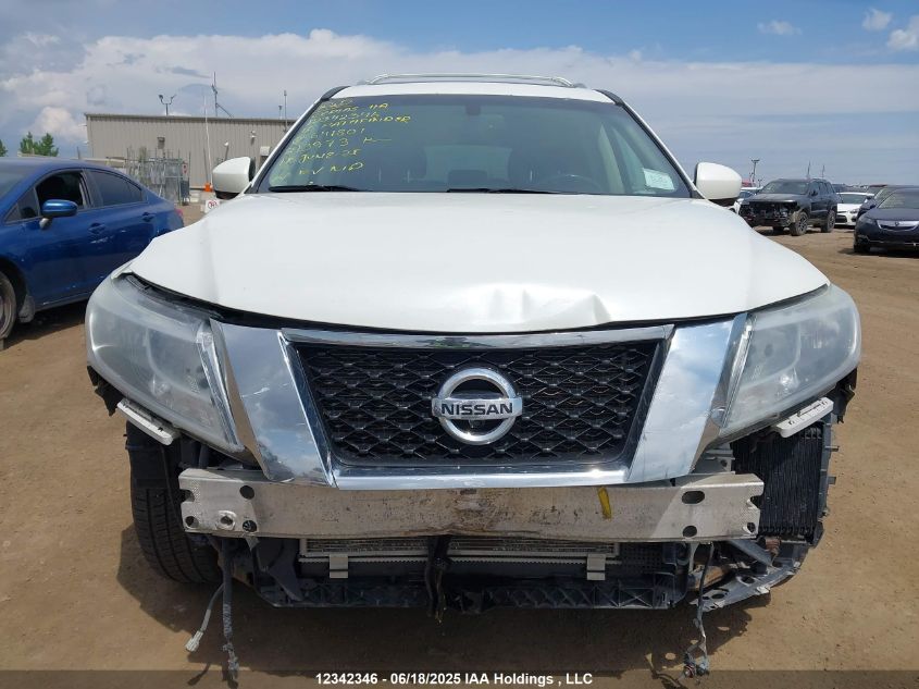 2015 Nissan Pathfinder S/Sv/Sl/Platinum VIN: 5N1AR2MM7FC641801 Lot: 12342346