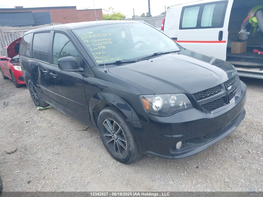 2C4RDGEG6HR602333 2017 Dodge Grand Caravan Gt auction photo 1