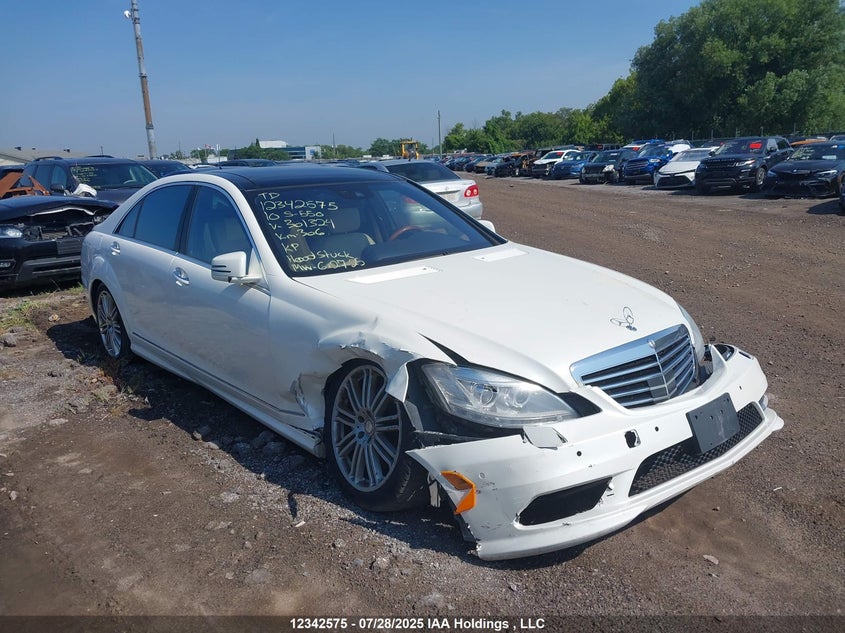 WDDNG8GB5AA301324 2010 Mercedes-Benz S 550 4Matic auction photo 1