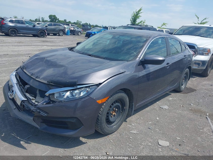 Vin: 2hgfc2f58jh026196, lot: 2716632, honda civic lx 20182