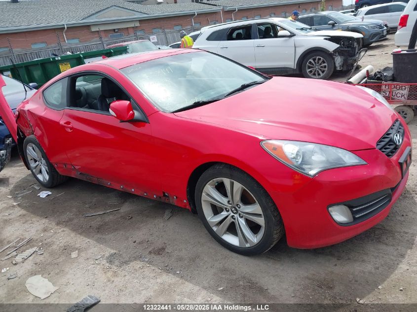 2011 Hyundai Genesis Coupe 3.8L VIN: KMHHU6KH1BU061944 Lot: 12322441X